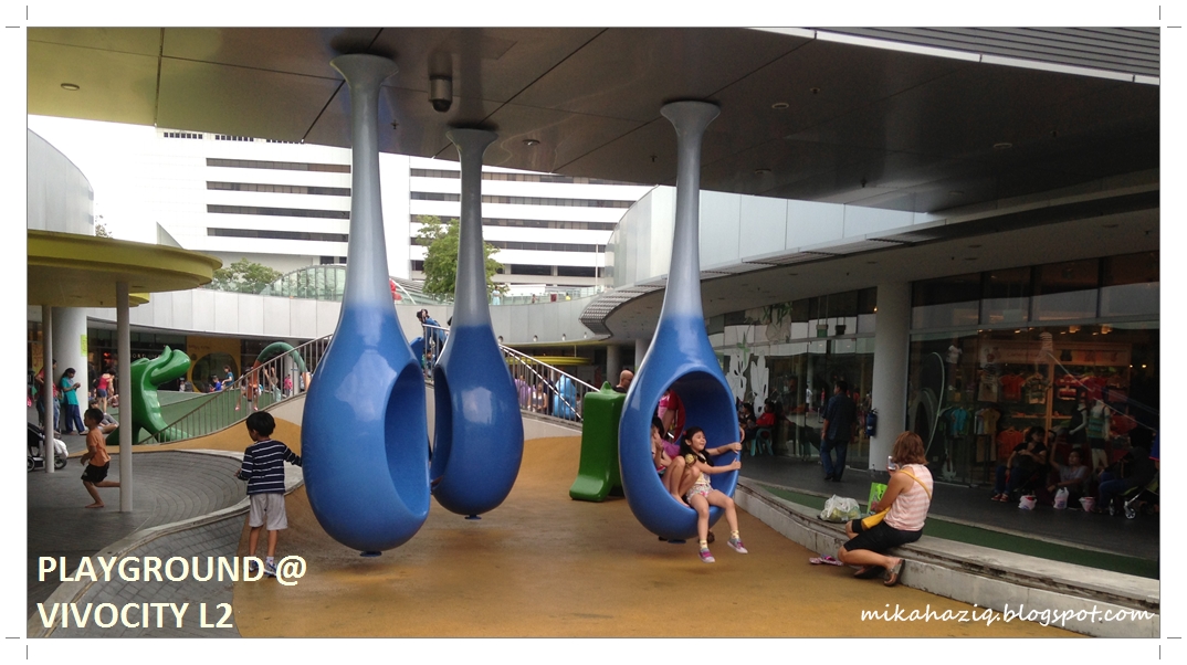 mikahaziq Kids Play Vivo City Shopping Mall Singapore