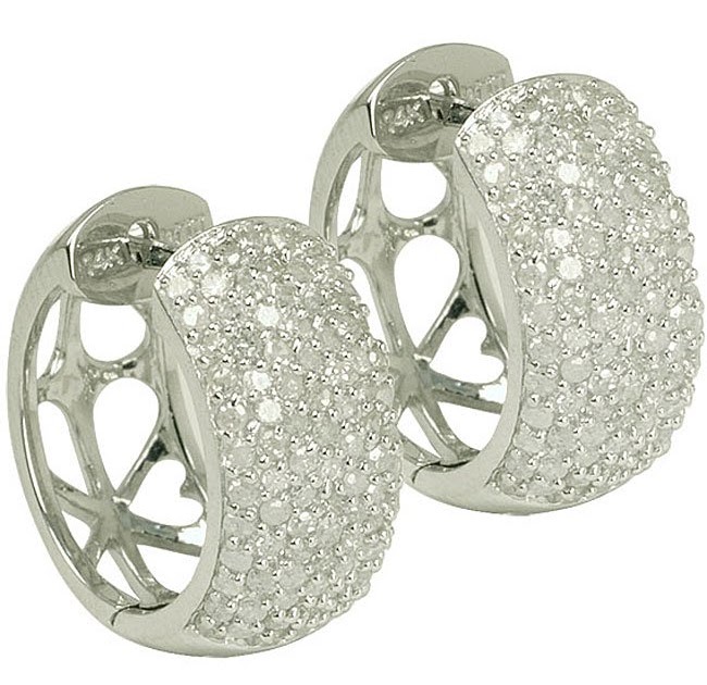 GEMS AND JEWELLERY: Beautiful Diamond Earrings