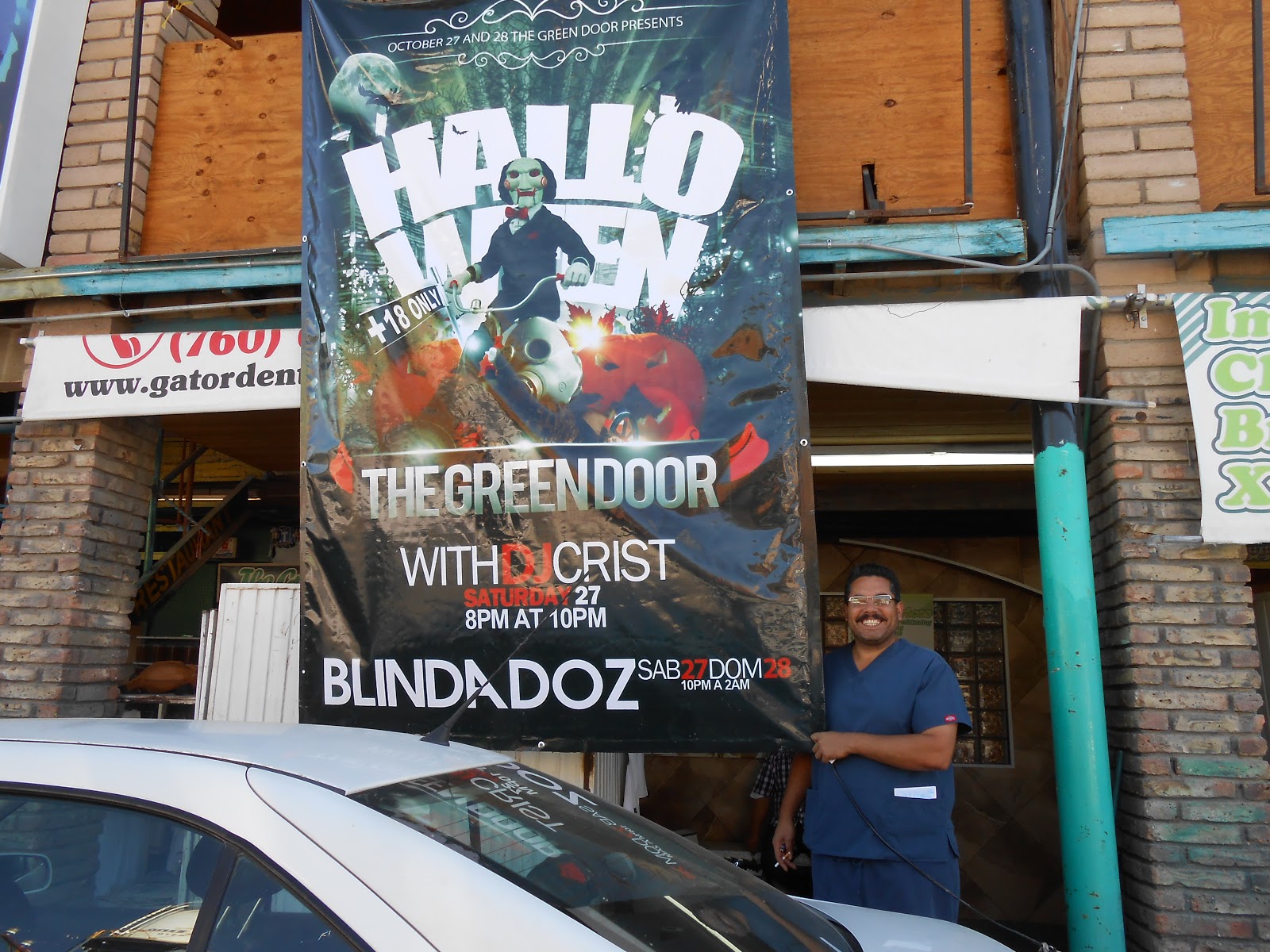 Los Algodones B.C., Mexico Halloween at the Green Door Los Algodones B