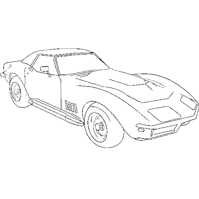 Coloring Pages for Kids: Car Coloring Pages for Kids