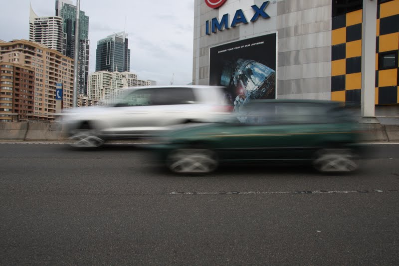 Knowing where to stand Moving cars