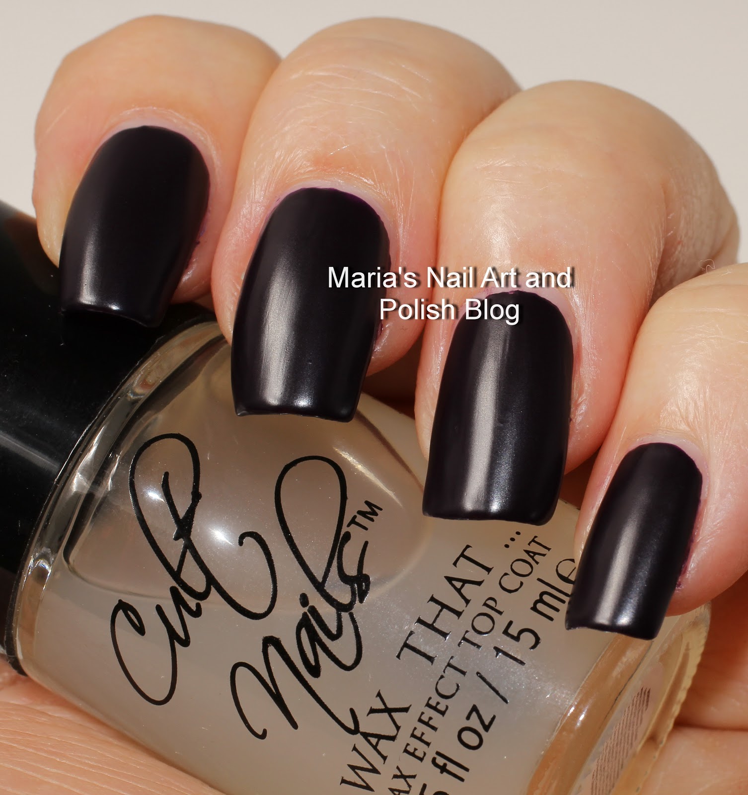 Marias Nail Art and Polish Blog Cult Wax That top coat over 6
