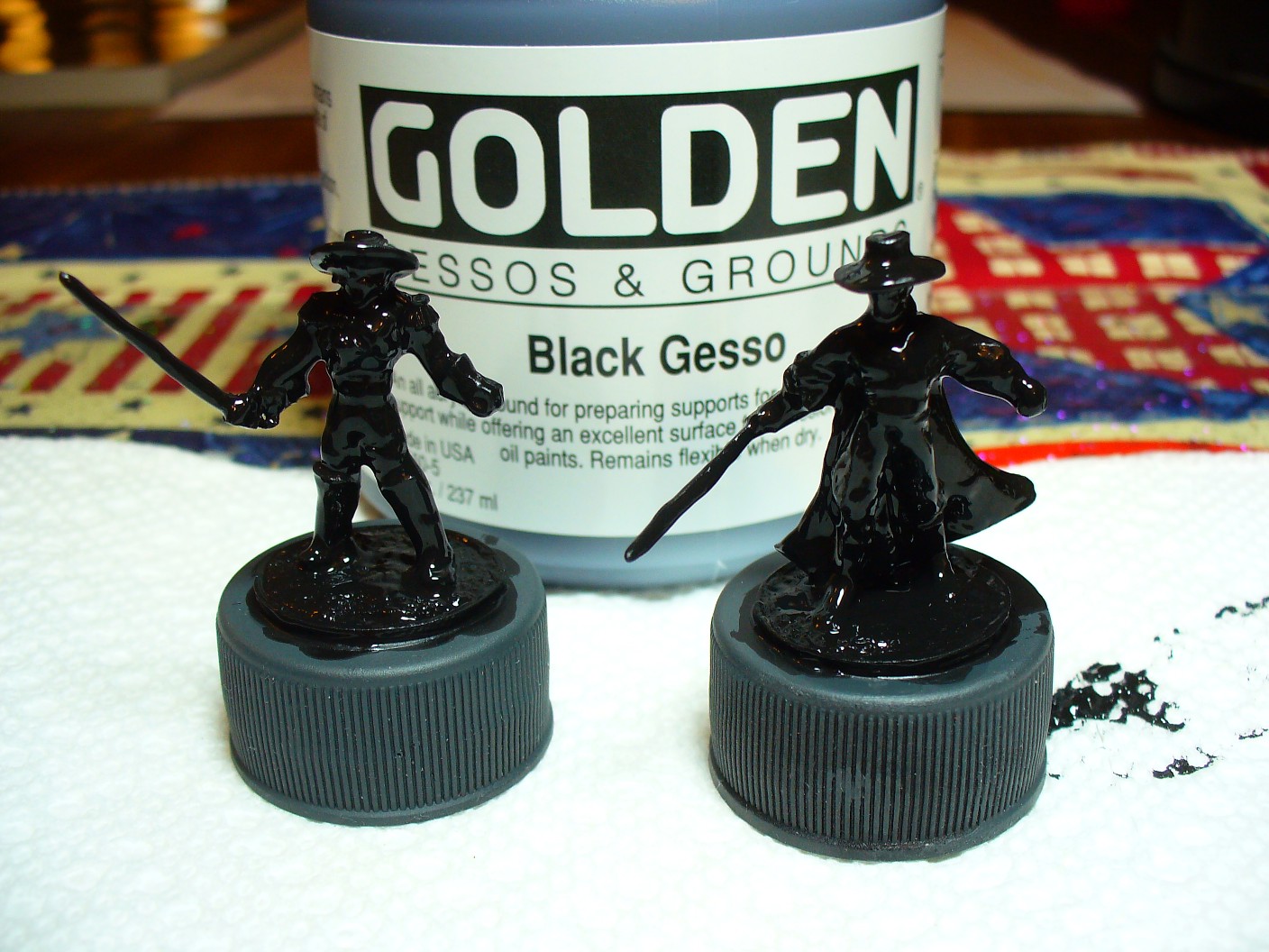 A League of Ordinary Gamers Priming Miniatures Gesso Update