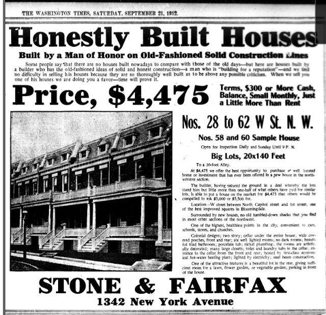 bloomingdale see this 1912 realty newspaper ad for a set of rowhouses