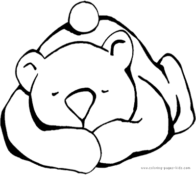 Teddy Bear Coloring Pages 