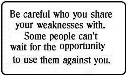 what are some of your weaknesses