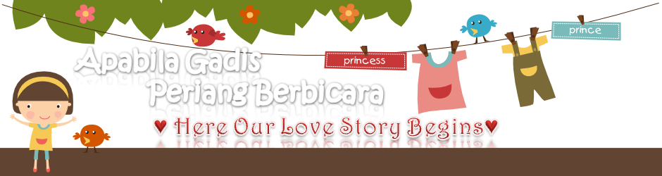 apabila gadis periang berbicara