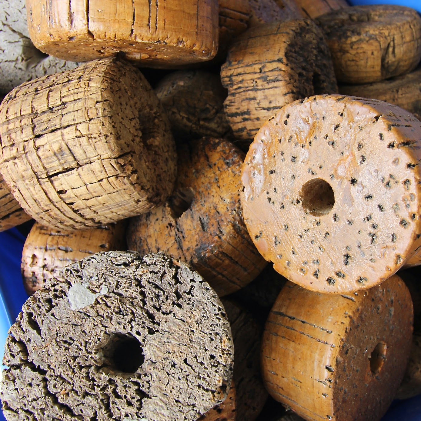 Fishing Corks Upcycled