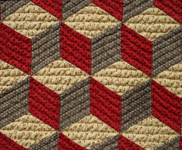 tumbling blocks The Quilt Complex