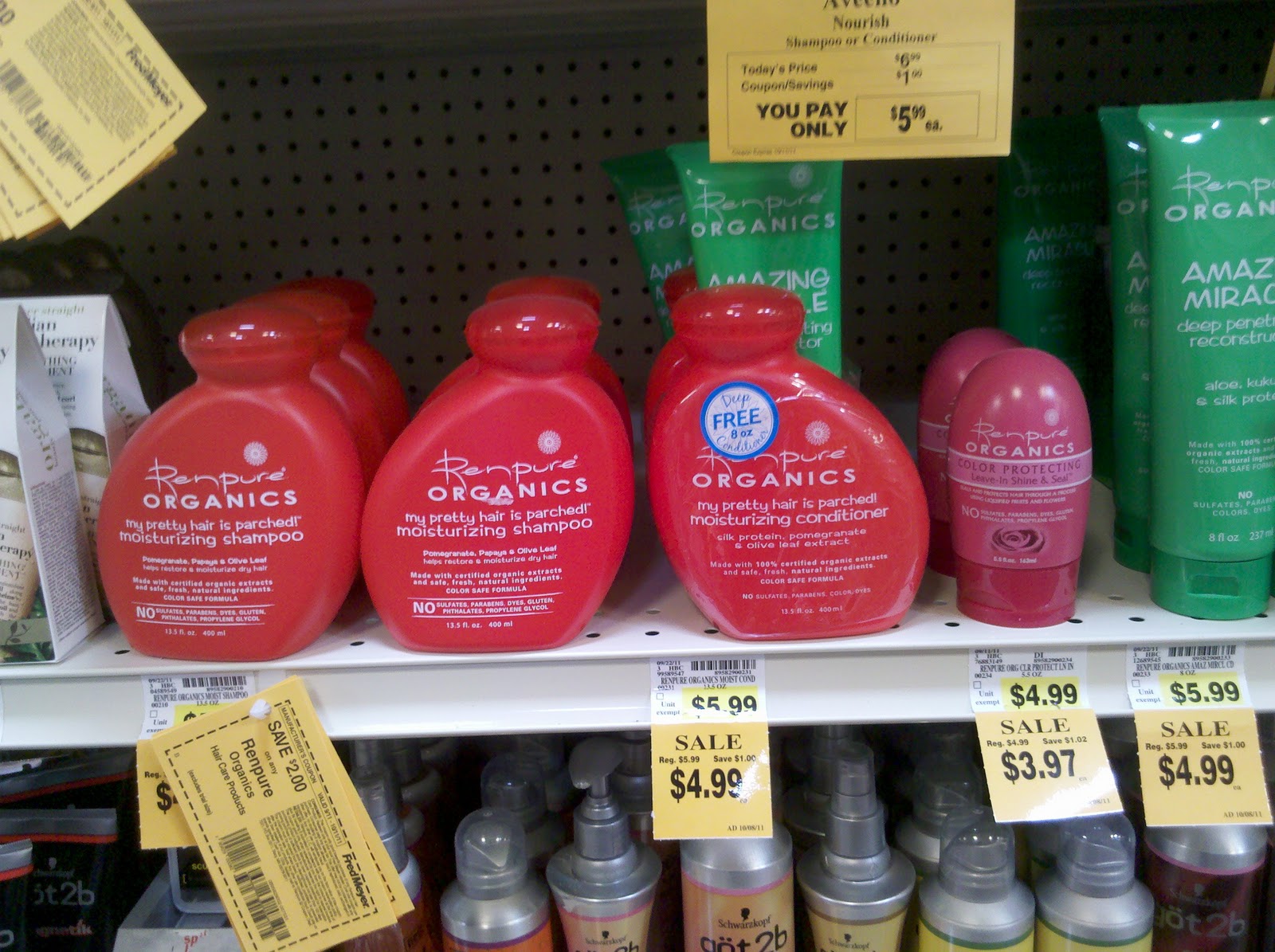 Frivolously Frugal Fred Meyer Renpure Organics Shampoo And