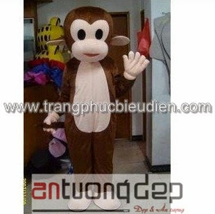 may bán thú rối mascot khỉ