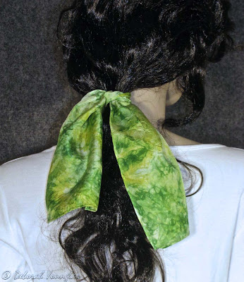 Deborah Younglao Colorhue dyed silk scarf