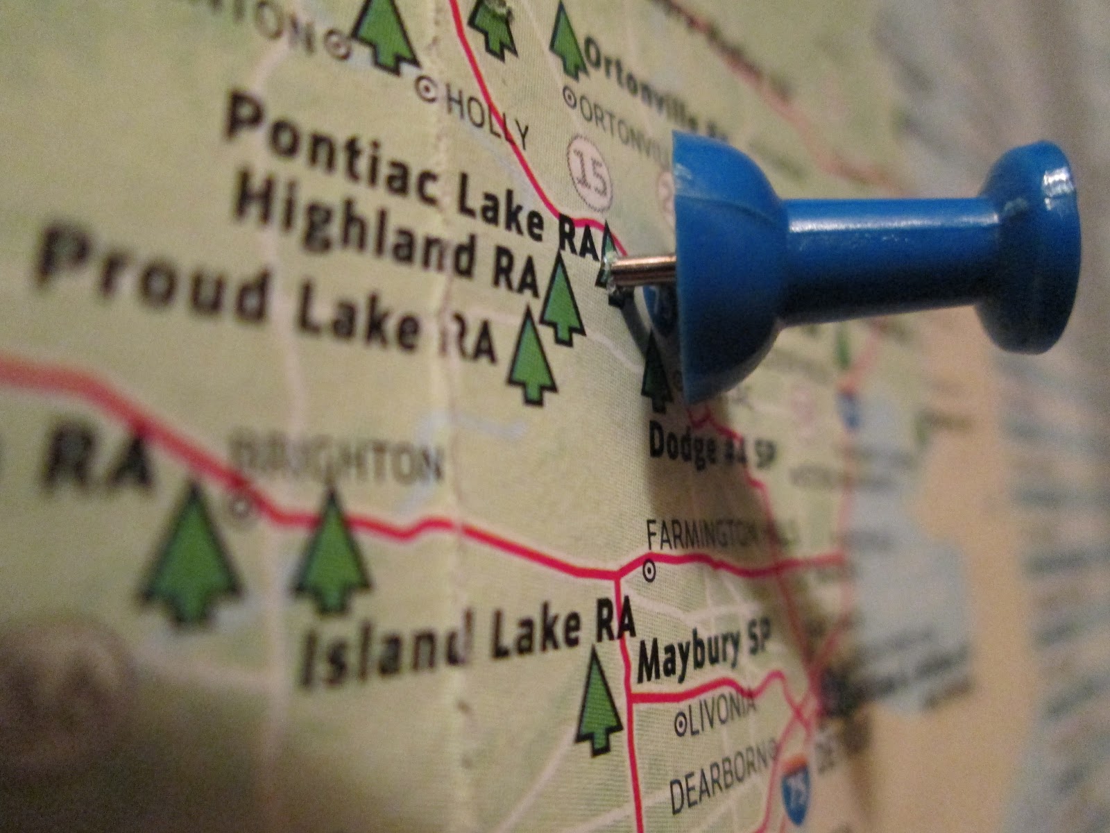 Discovering Michigan State Park Pontiac Lake Recreation Area 1 (Hiking)