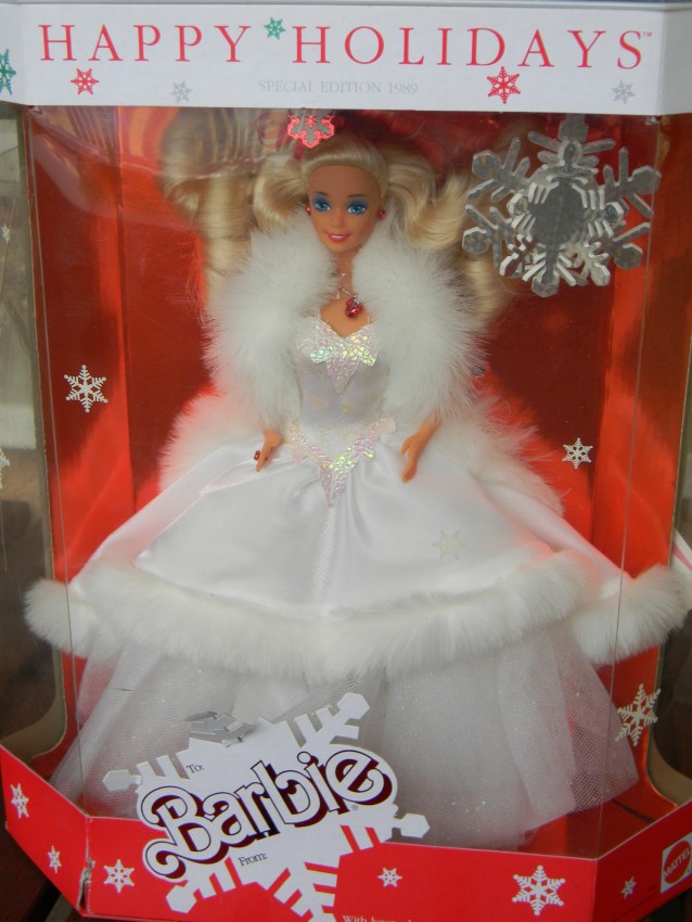 **lalka w pudełku**: Happy Holidays® Barbie® 1989