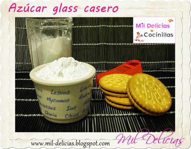 Azucar glass casero