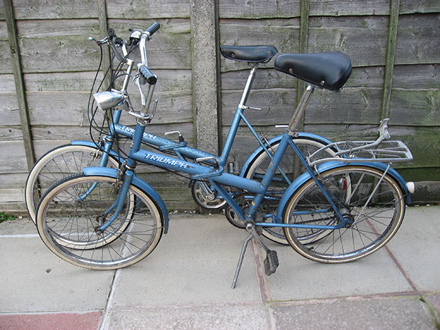 triumph push bike