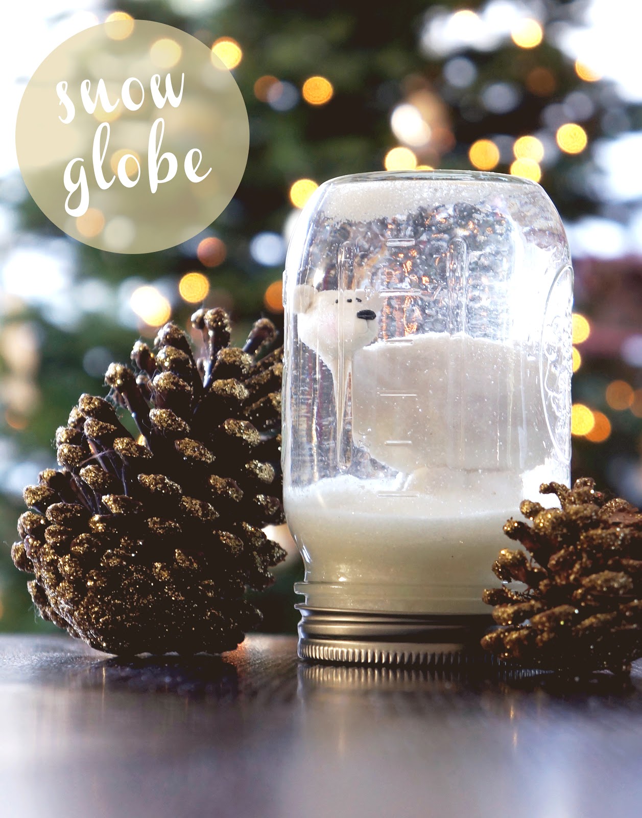DIY Glitter Snow Globes / HARVESTING LOVE EVENTS