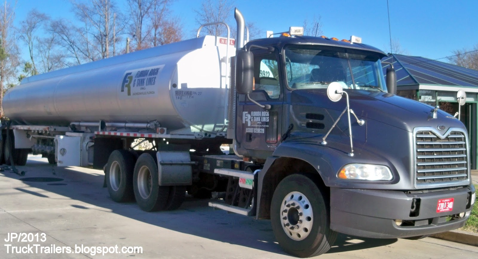 Truck Trailer Transport Express Freight Logistic Diesel