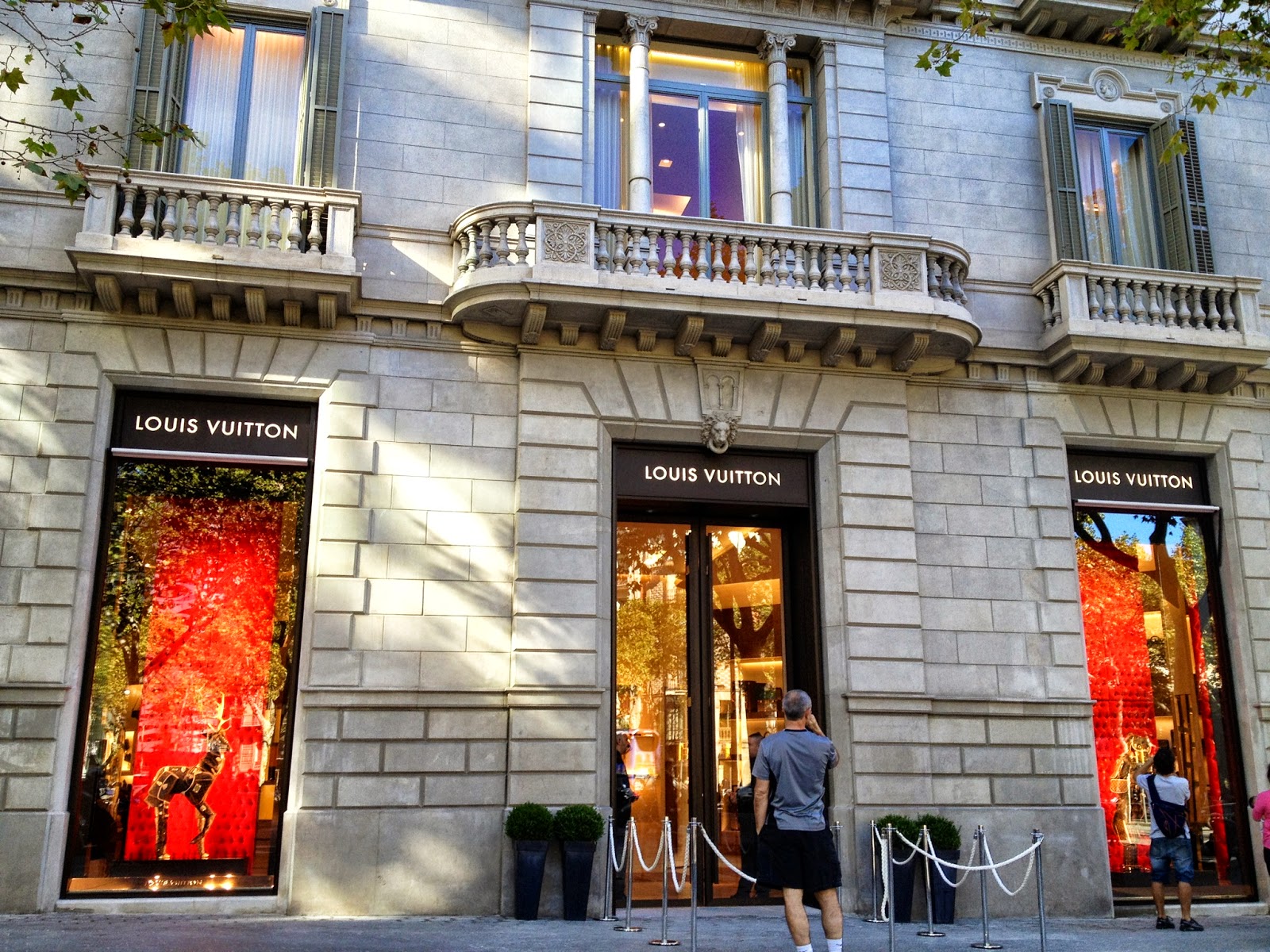 Louis Vuitton Barcelona Paseo de Gracia Store in Barcelona, Spain
