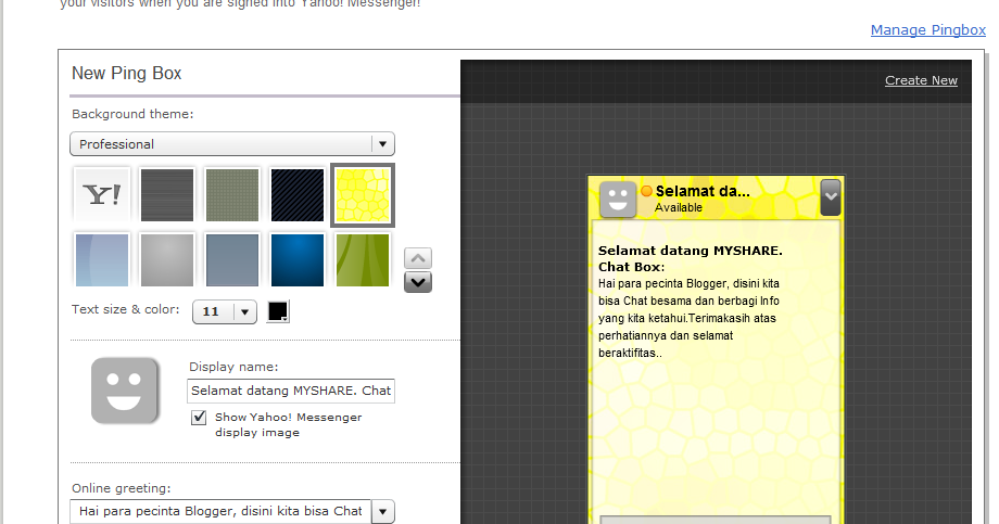 Cara Membuat Widget Yahoo Messenger | myshare cara membuat widget yahoo messenger pingbox Cara Membuat Widget Yahoo Messenger | myshare cara membuat widget yahoo messenger pingbox