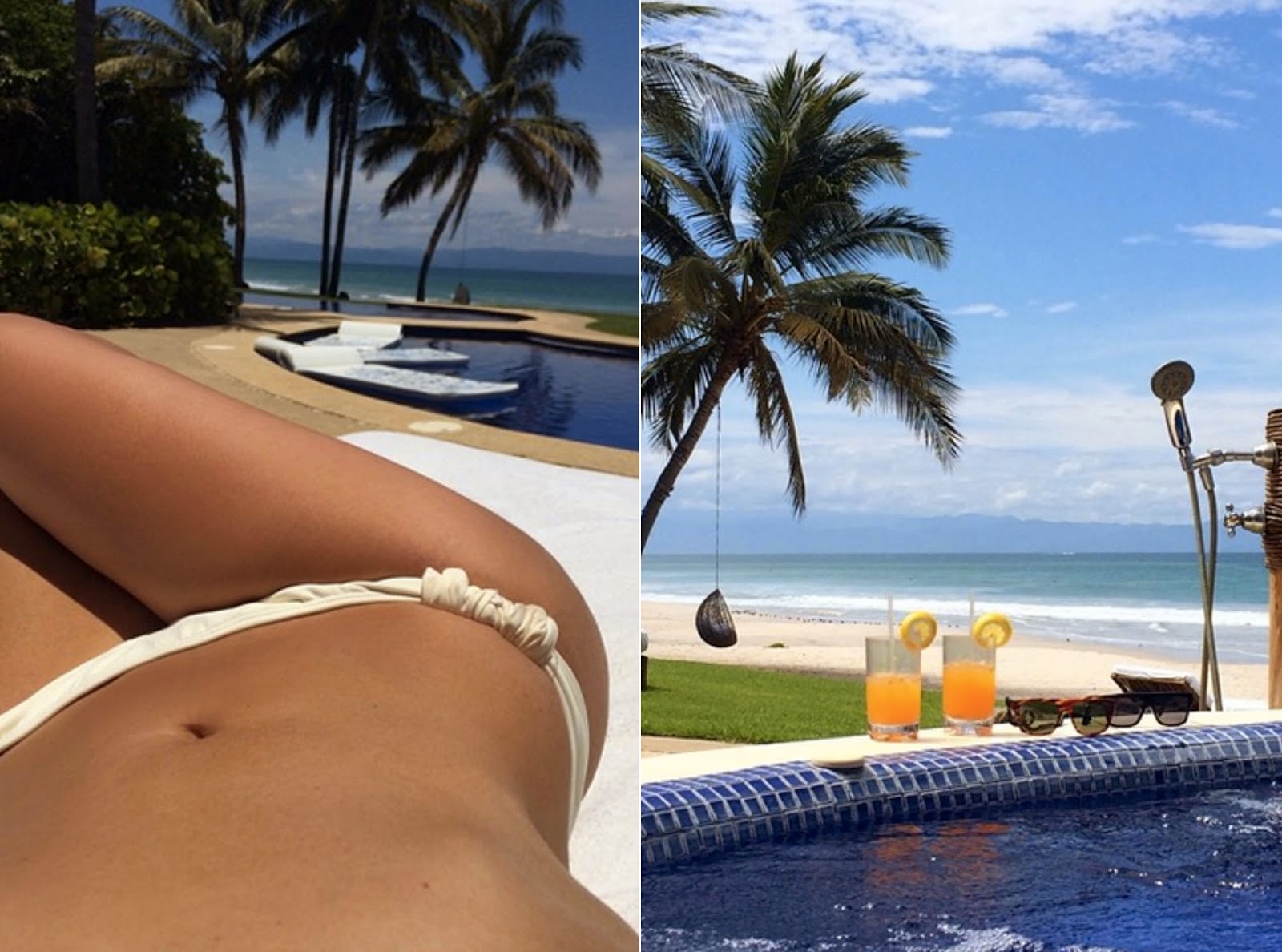 Pictures Kim Kardashian Unwinds on Second Honeymoon in Mexico 2