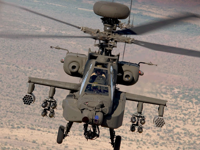 The helicopter was slightly damaged, and both of the craft’s pilots were safe, the Saudi official said, speaking on condition of anonymity AH-64D Apache Longbow