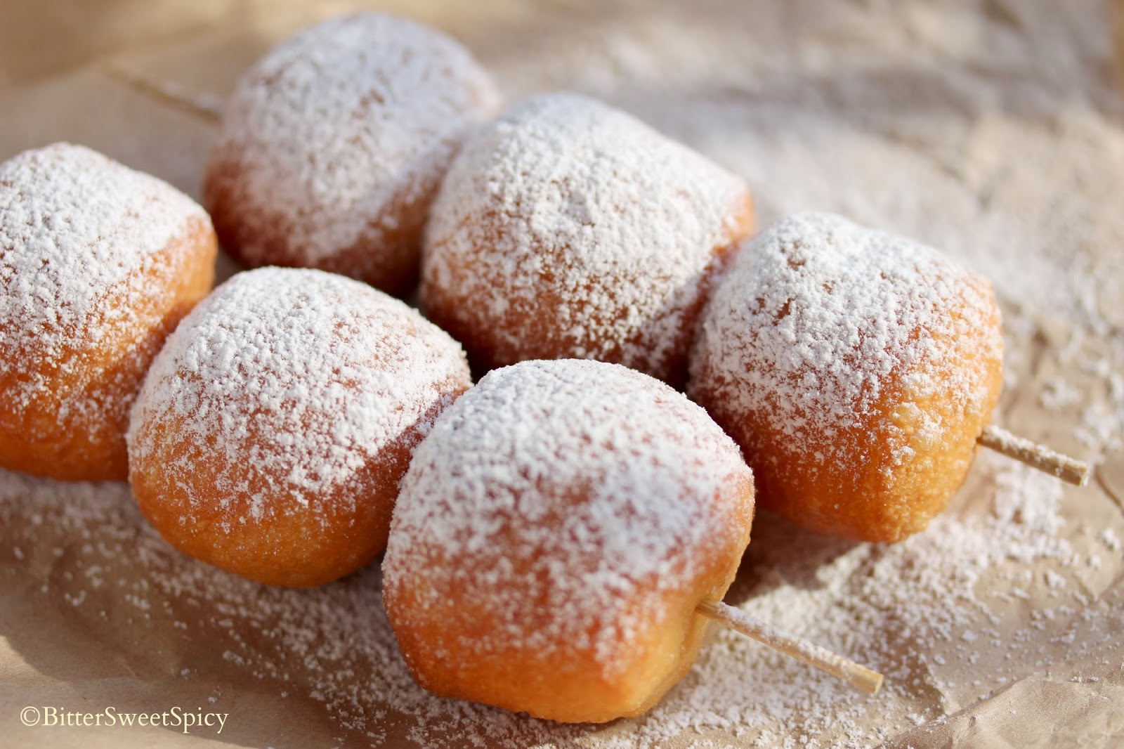 BitterSweetSpicy Doughnuts Japanese gelatiniseddough method