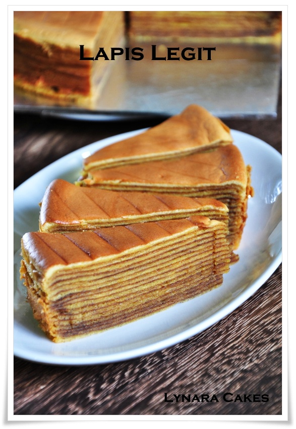 Lynara Cakes: Lapis Legit ( Tanpa Tepung Terigu)