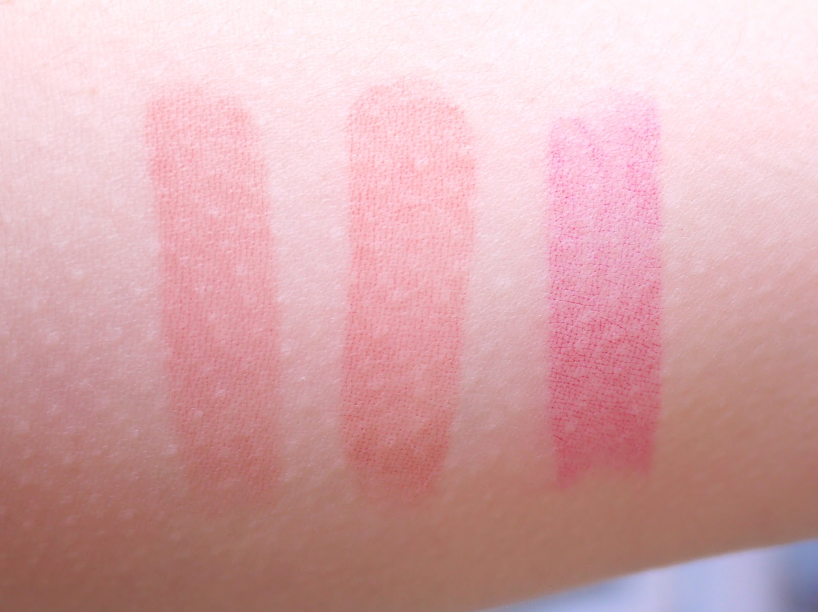 Lancome Rouge in Love Lipsticks (106M, 174B, 377N) swatch review