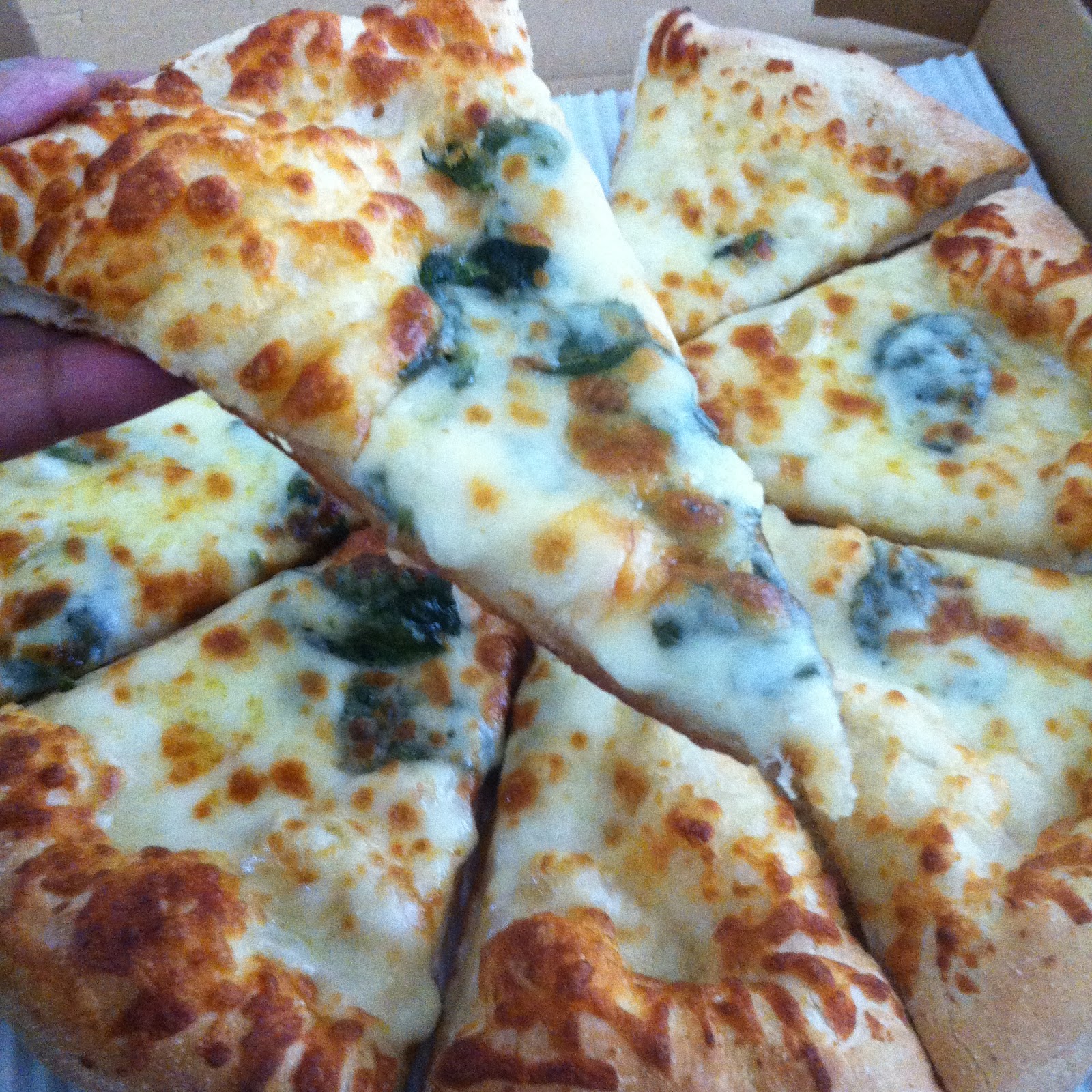 Marco's Pizza Review MarcosFreshSpinach
