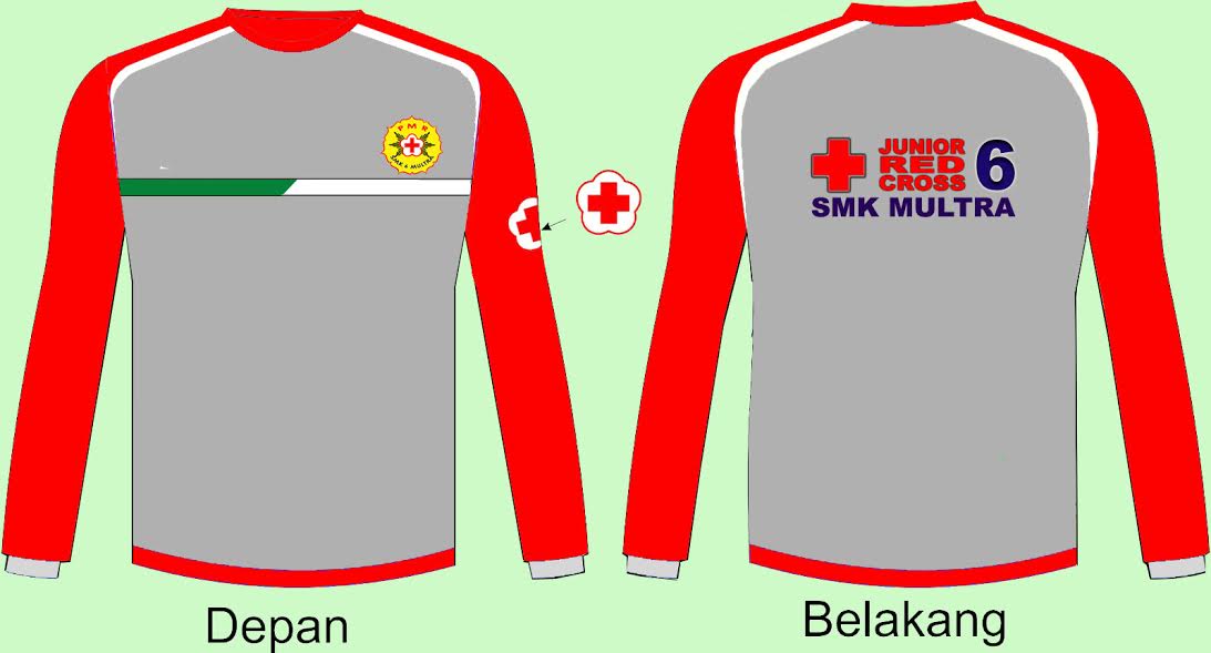 BAJU KAOS LAPANGAN PMR SMK 6 MULTRA
