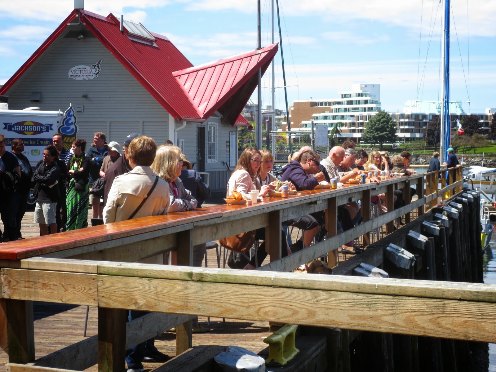 My Macaroni Pie: Red Fish, Blue Fish - Victoria, BC