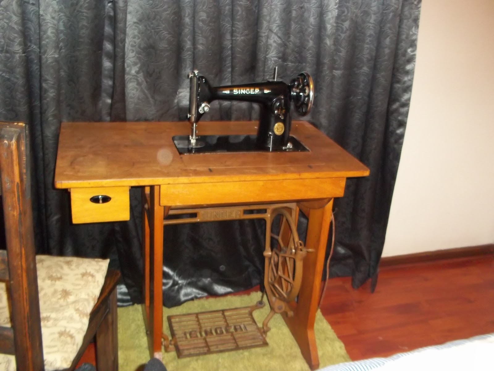 What We Did When The Power Went Out (Sewing In Walden) My Singer 201