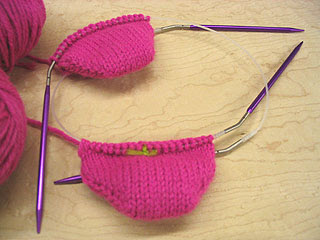 Knitting Two Socks on Two Circular Needles
