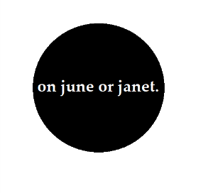 on june or janet.
