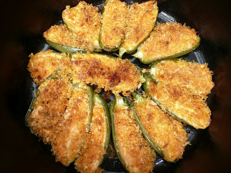 Everyday Dutch Oven Stuffed Jalapeno Peppers