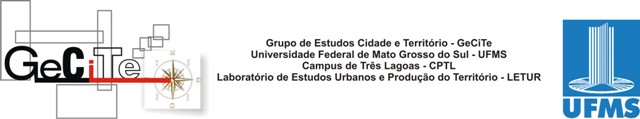 Grupo de Estudos Cidade e Território - GeCiTe - UFMS