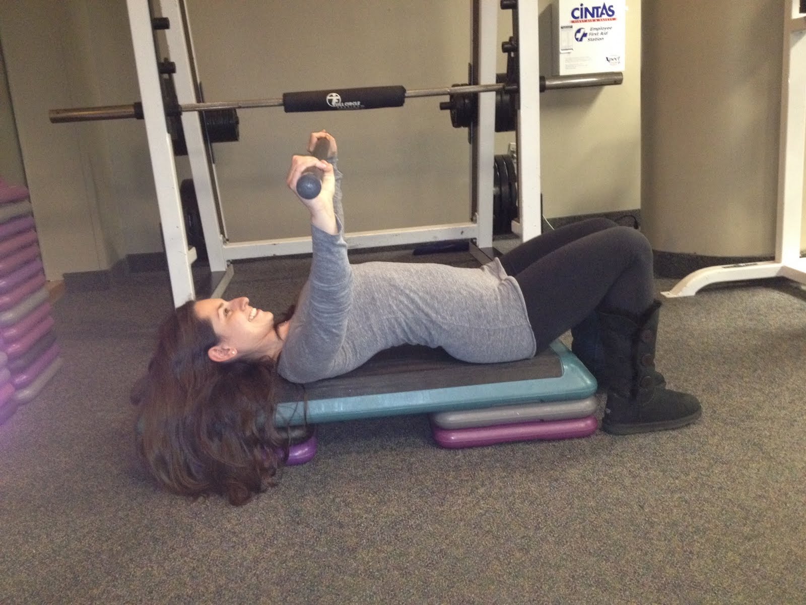 Spandex Or Not Body Pump Moves With Proper Technique Bench Work