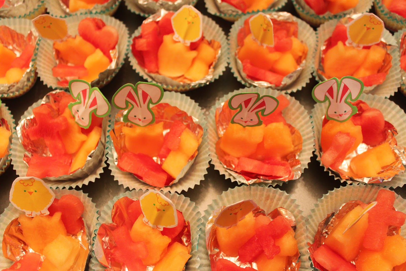 Sugarplum Land Springtime Easter Fruit Cups