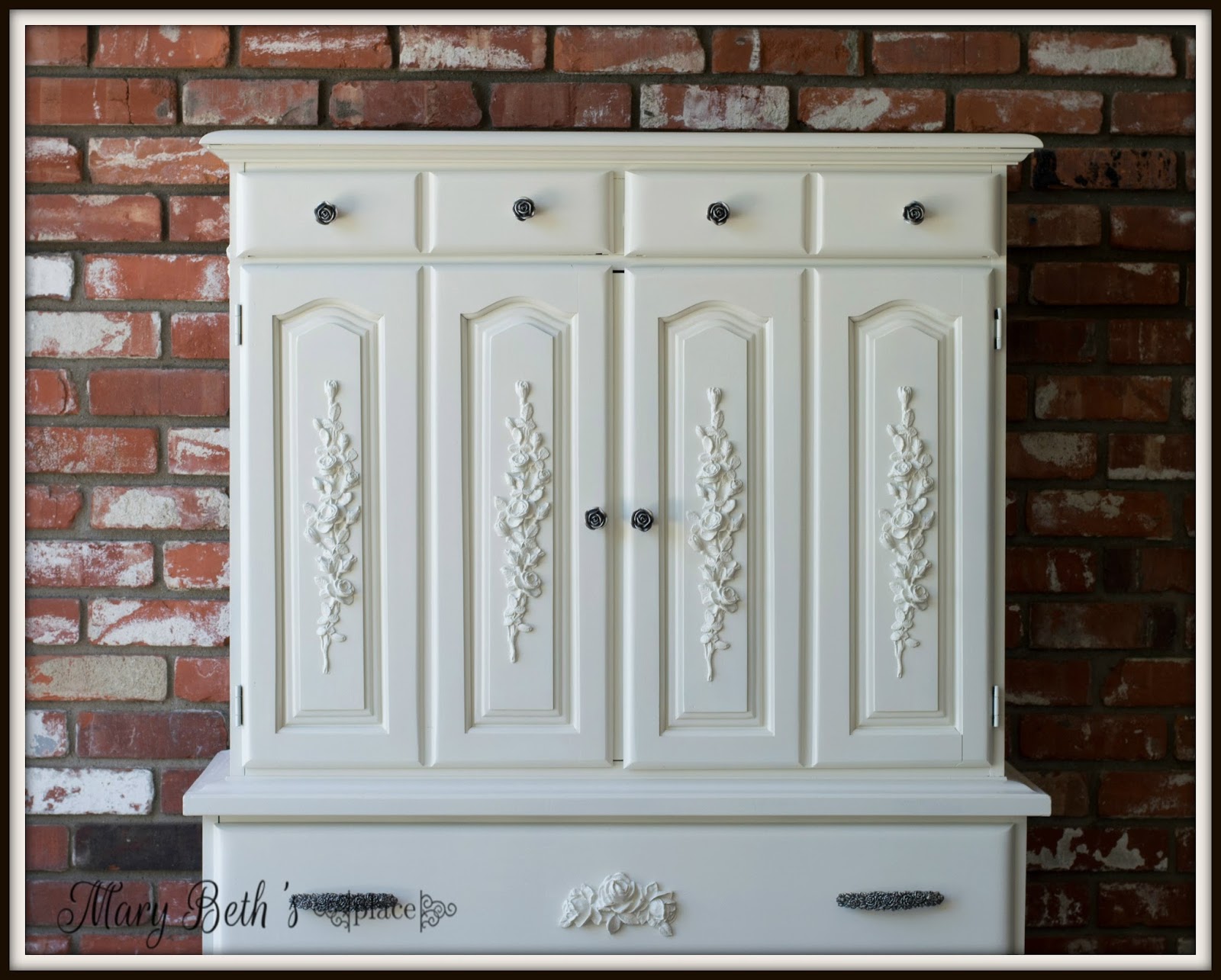 Mary Beth's Place Using Appliques on Furniture