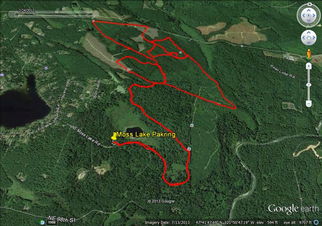 The Hoge Homestead Finally Moss Lake Trails!