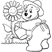 Desenhos Colorir Thumblinkz Desenho de urso para colorir com instrucoes de cores. google sites
