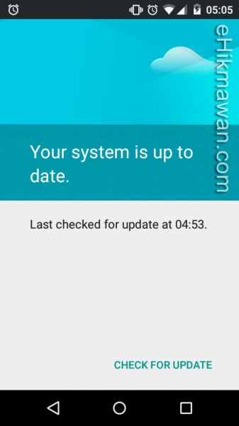 Android One System Update di Mito, Evercoss, dan Nexian (Versi 5.1)