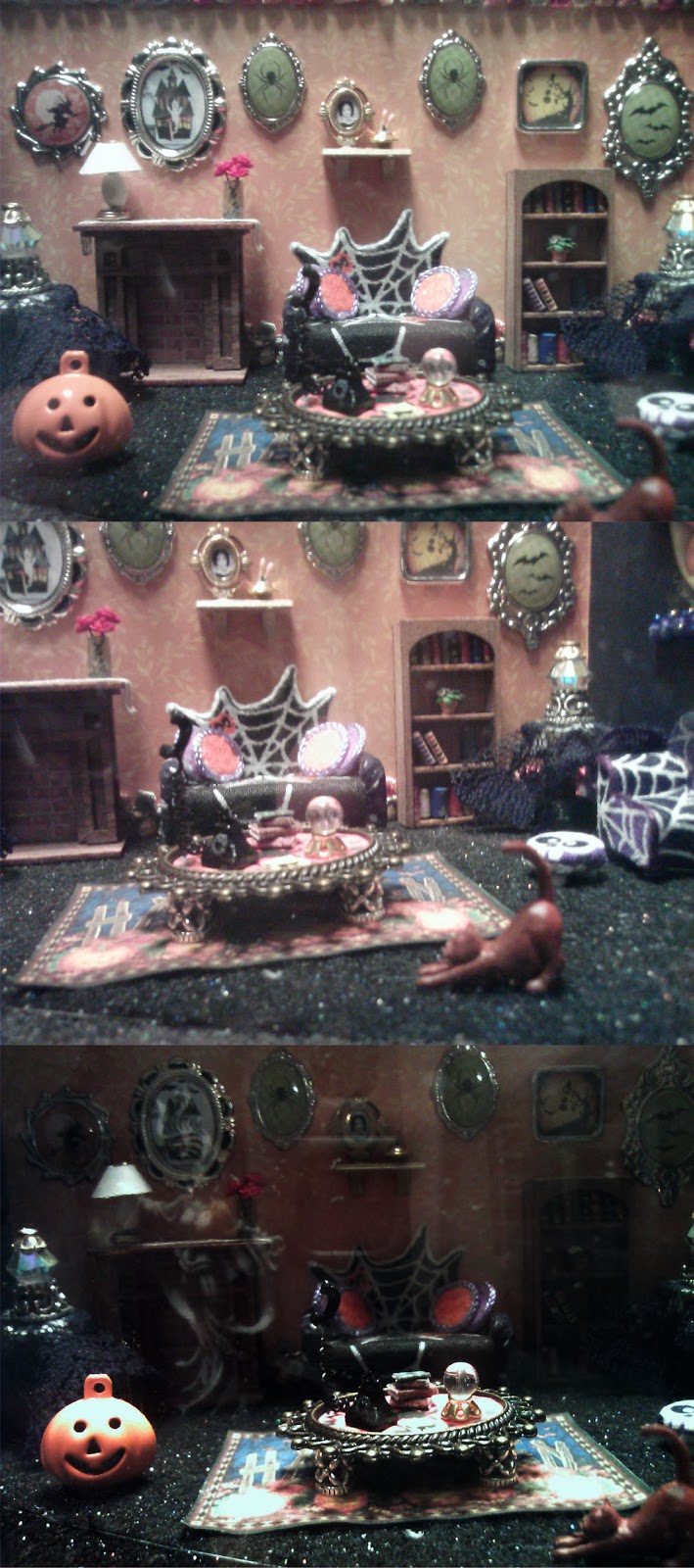 Sheila's World Miniature Scene "Pepper's Ghost" Illusion Box
