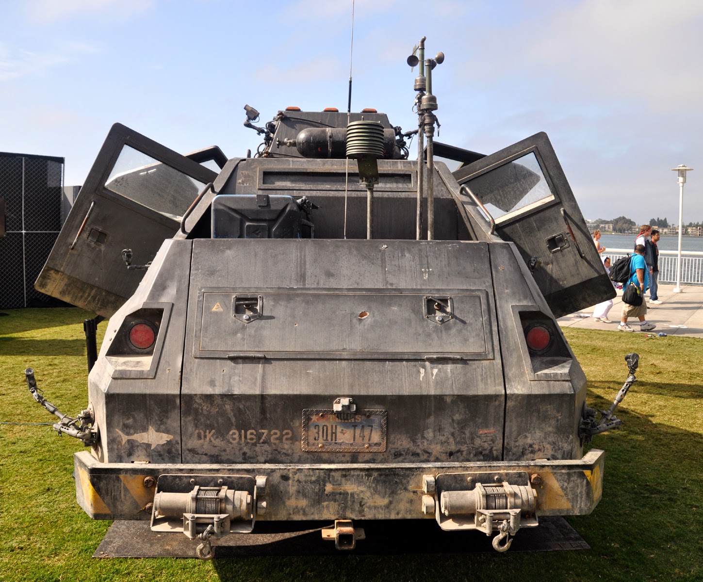 Storm chaser vehicle from an upcoming movie, Into The Storm.