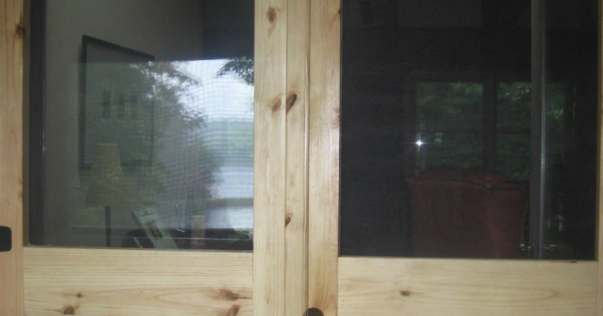 Dufour Woodworks Custom Screen Doors with Plexiglass Panels