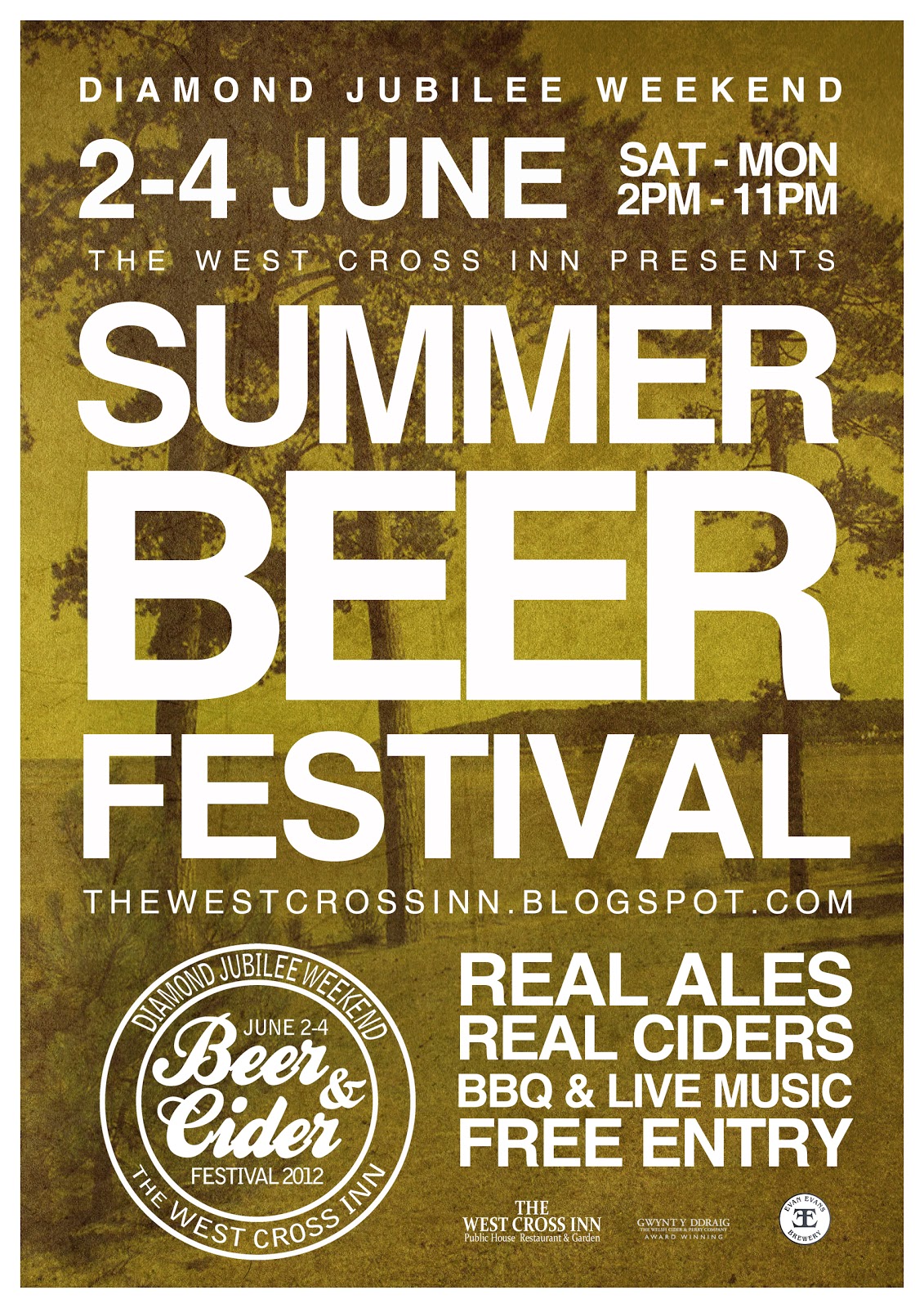 The West Cross Inn Summer Beer Festival June 24 2012