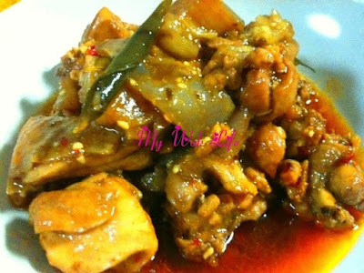My Wok Life Cooking Blog Alluring Claypot Chicken & Eggplant Stew (惹味茄子鸡煲)