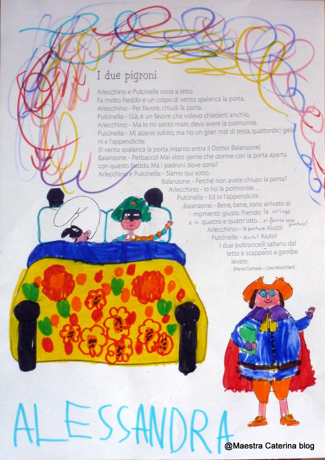 Maestra Caterina: Il LIBRO di Arlecchino