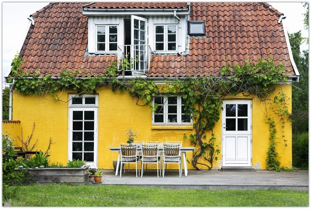 Yellow House in Denmark